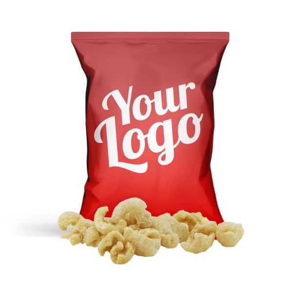 Chips med logo, Flæskesvær