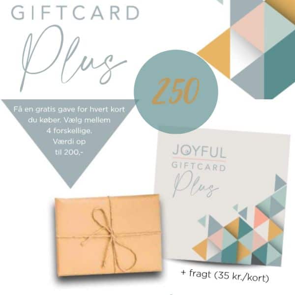 Joyful giftcard plus 250