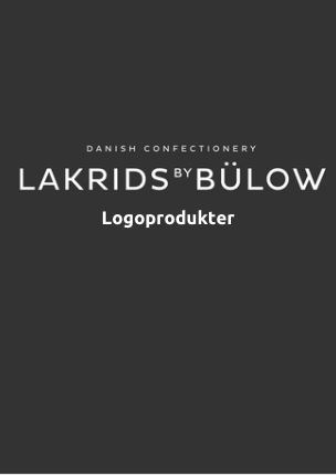 Lakrids by Bülow logoprodukter